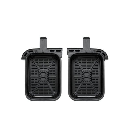 Freidora de aire caliente Flama 698FL 8L Doble 3040W LED Negro 9 Programas Touch