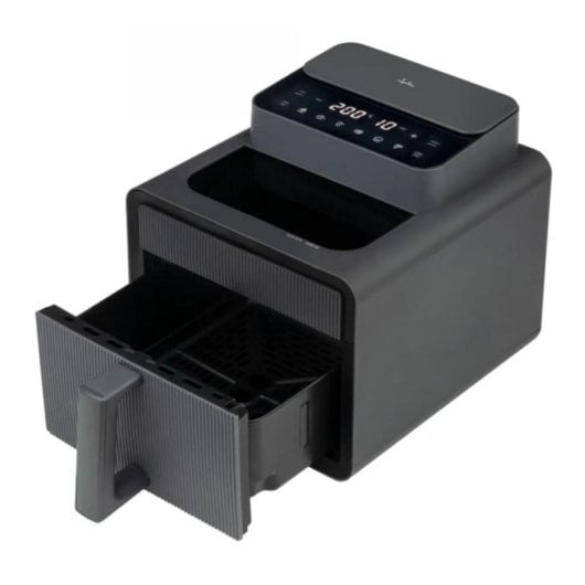 Freidora de aire JATA JEFR1270, 7L, 200°C, 6 programmes, Noir