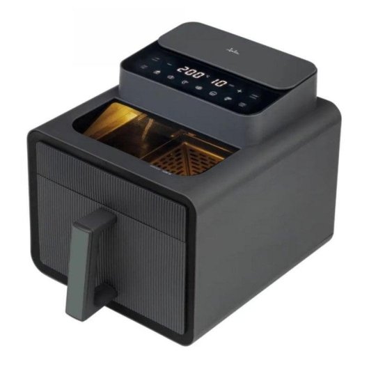 Airfryer Jata JEFR1270 Kijkvenster 7L 1600W 6 Programma's Zwart