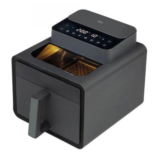Airfryer Jata JEFR1270 7 L 1600 W Kijkvenster 6 programma's Zwart