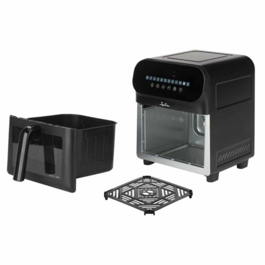 Freidora de aire JATA JEFR1230 6,2L 1700W 12 programas Termostato LED Negro Antiadherente
