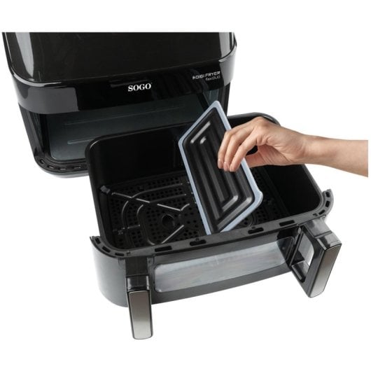 Freidora de Aire Sogo FRE-SS-10895 10,5L 2600W Temperatura 50-200°C LED Multifunzione