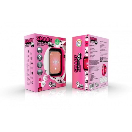 Kinder Smartwatch Rosa Hola Watch Smart Pro GPS WiFi Kamera USB Kinder Smartwatch Rosa Hola Watch Smart Pro GPS WiFi Kamera USB