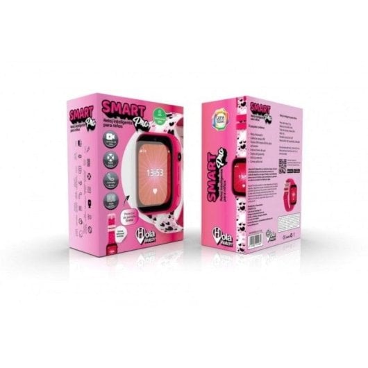 Cefa Toys Smart Pro WiFi 1.83" IP66 Pink Multifunktionsuhr für Kinder Kamera
