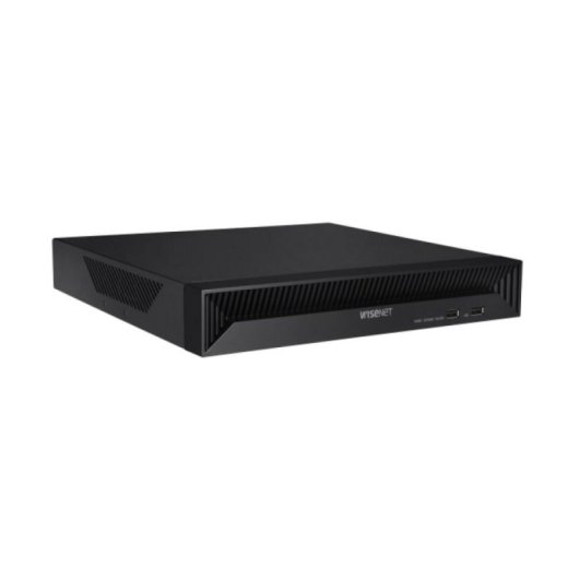 Grabador NVR Hanwha QRN-830S 8 canales 4K UHD H.265/H.264 1TB PoE 35W SATA Gigabit LAN