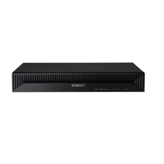 Grabador NVR Hanwha QRN-830S 8 canales 4K UHD H.265/H.264 1TB PoE 35W SATA Gigabit LAN