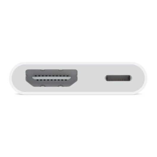 Adaptador Apple MW2P3ZM/A USB-C a Lightning HDMI 1080p Blanco para iPhone iPad