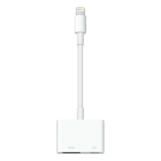 Adaptador Apple MW2P3ZM/A USB-C a Lightning HDMI 1080p Blanco para iPhone iPad