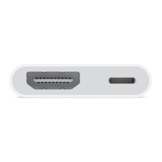 Adaptador Apple MW2P3ZM/A USB-C a Lightning HDMI 1080p Blanco para iPhone iPad