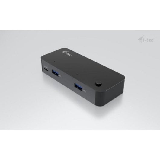 Hub USB KVM i-tec Universal 2x USB-C + 2x USB-A 3.0 5Gbps Switch Negro 1m