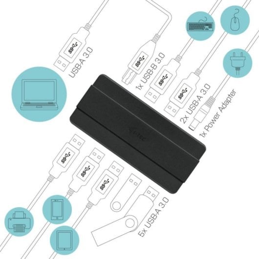 I-tec Gen 1 Hub 7 Portas