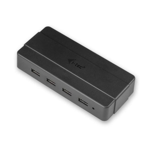 Hub USB i-tec USB 3.0 4 Puertos con Alimentación Externa 5000Mbit/s Negro