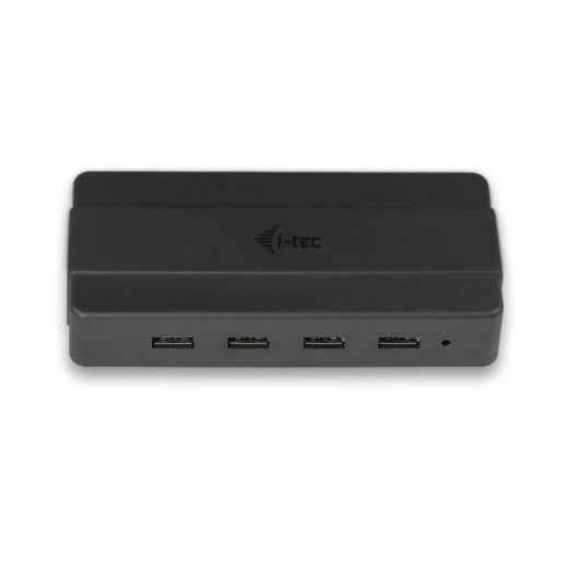 Hub USB i-tec USB 3.0 4 Puertos con Alimentación Externa 5000Mbit/s Negro