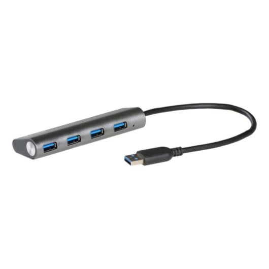 USB-Hub i-tec Metal Superspeed USB 3.0 4-Port Hub USB 3.2 Gen 1 Type-A USB-Hub i-tec Metal Superspeed USB 3.0 4-Port Hub USB 3.2 Gen 1 Type-A