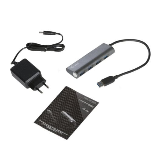 USB-Hub i-tec Metal Superspeed USB 3.0 4-Port Hub USB 3.2 Gen 1 Type-A USB-Hub i-tec Metal Superspeed USB 3.0 4-Port Hub USB 3.2 Gen 1 Type-A