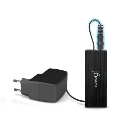 Hub USB 3.0 j5create JUH340 4 Puertos, Aluminio, 5Gbps, Alimentación Externa, Negro