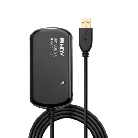 Hub USB Lindy 42781 4 porte 480 Mbit/s 8 metri USB 2.0/1.1 Hub USB Lindy 42781 4 porte 480 Mbit/s 8 metri USB 2.0/1.1