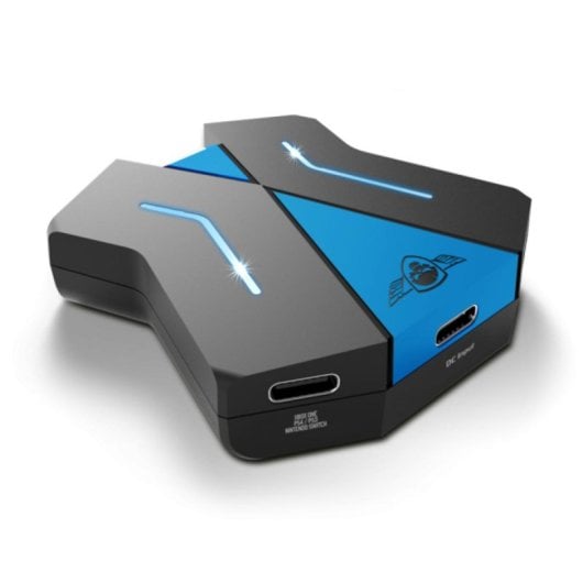 Conversor USB Spirit of Gamer SOG-CONV1 5 Puertos USB 3.2 Gen 1 Type-A/Type-C Compatible Switch/PS4/XBOX ONE/PS3