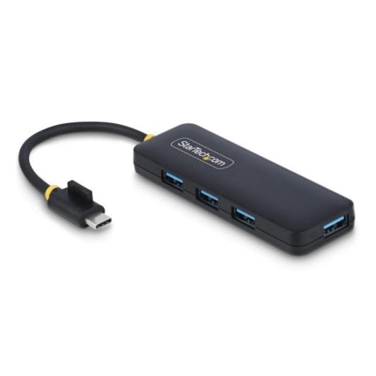 StarTech.com USB-C Hub 4 Ports USB 3.0 5Gbps USB Type-C zu USB-A Schwarz
