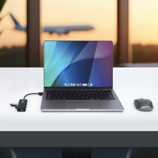 StarTech.com USB-C Hub 4 Ports USB 3.0 5Gbps USB Type-C zu USB-A Schwarz
