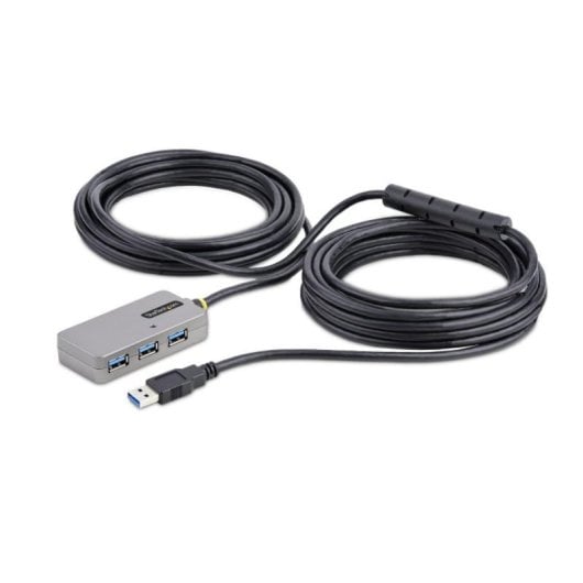 Hub USB StarTech U01043-USB-EXTENDER 4 Puertos USB 3.0, 10m, Alimentado Bus, CC 5V/4A