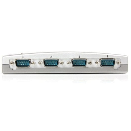 USB RS232 HUB 4 Ports FTDI FT232RL Seriell Adapter USB RS-232 Silber USB RS232 HUB 4 Ports FTDI FT232RL Seriell Adapter USB RS-232 Silber