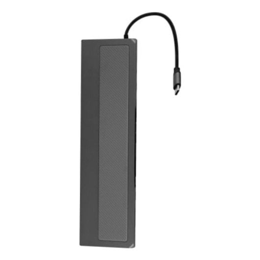Hub USB Tipo C T'nB DSMST12V2 12 Porte 5000 Mbit/s 4K 60Hz Alluminio