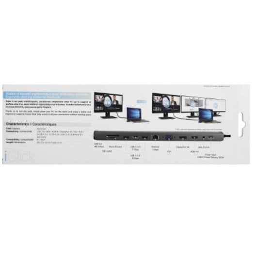 Hub USB Tipo C T'nB DSMST12V2 12 Porte 5000 Mbit/s 4K 60Hz Alluminio