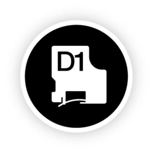 LabelManager DYMO 210D+ Étiqueteuse QWERTY Écran LCD Noir Gris Inalámbrico