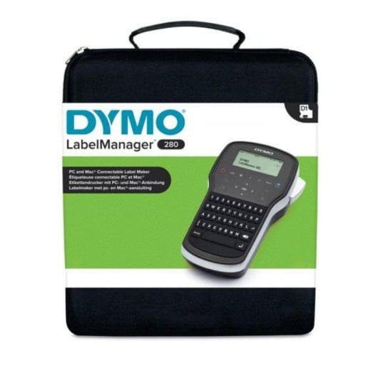 Etiquetadora DYMO LabelManager 280 QWERTY Transferencia térmica Alámbrico Negro Plata