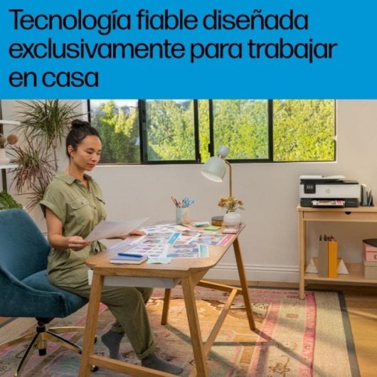 Impresora HP OfficeJet Pro 8125e All-in-One Color WiFi Dúplex 4800x1200 DPI Azul