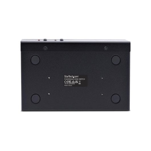 Switch KVM StarTech 2 Puertos DisplayPort HDMI 4K 60Hz USB Hub 5Gbps Audio Negro