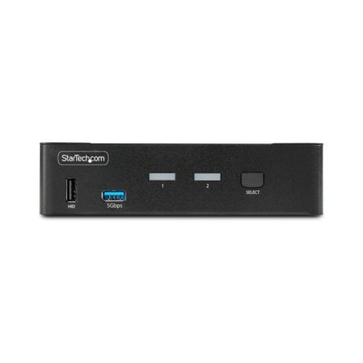 KVM Umschalter StarTech.com DisplayPort 8K 60Hz 2-Port USB 3.0 4K144 KVM Umschalter StarTech.com DisplayPort 8K 60Hz 2-Port USB 3.0 4K144