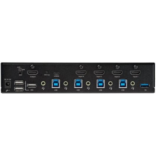 KVM Switch StarTech.com HDMI 2.0 4K 60Hz USB 3.0 Hub Audio Analog Digital