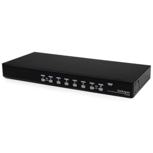 Switch KVM StarTech SV831DUSBU 8 Ports USB VGA 1U Rack Monté 1920 x 1440