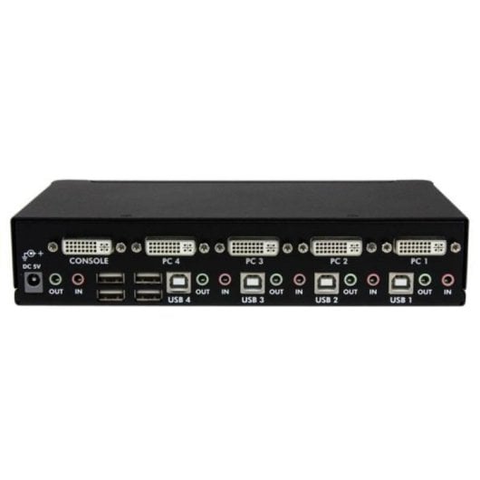 KVM-Switch StarTech SV431DVIUAHR USB 2.0 DVI Dual-Link 4-Port Audio KVM-Switch StarTech SV431DVIUAHR USB 2.0 DVI Dual-Link 4-Port Audio