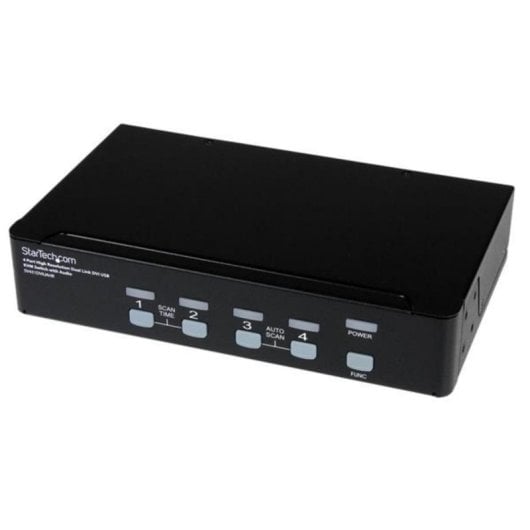 KVM-Switch StarTech SV431DVIUAHR USB 2.0 DVI Dual-Link 4-Port Audio KVM-Switch StarTech SV431DVIUAHR USB 2.0 DVI Dual-Link 4-Port Audio