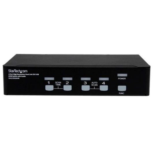 KVM-Switch StarTech SV431DVIUAHR USB 2.0 DVI Dual-Link 4-Port Audio KVM-Switch StarTech SV431DVIUAHR USB 2.0 DVI Dual-Link 4-Port Audio