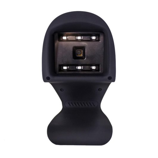 Lector de Códigos de Barras Posiberica SCM-2DU08 2D Sobremesa USB CMOS Negro Plata