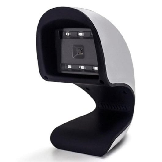 Lector de Códigos de Barras Posiberica SCM-2DU08 2D Sobremesa USB CMOS Negro Plata