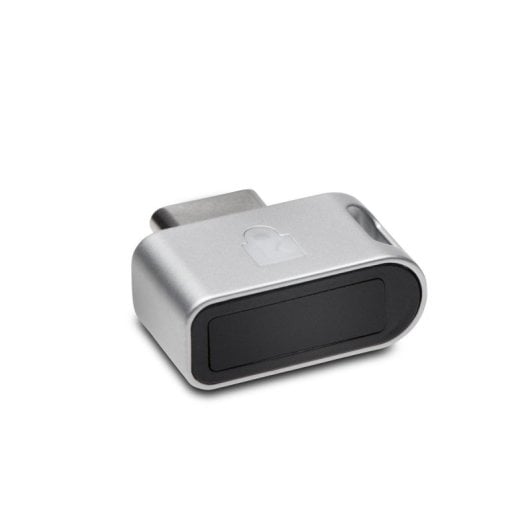 Llave biométrica USB-C Kensington VeriMark Guard FIDO2 WebAuthn multifactor gris