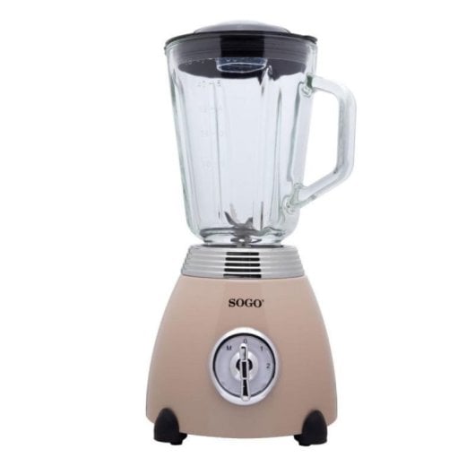 Batitrice Sogo BAT-SS-5565 2 Velocità Pulse 1,5L Vetro Acciaio Inox