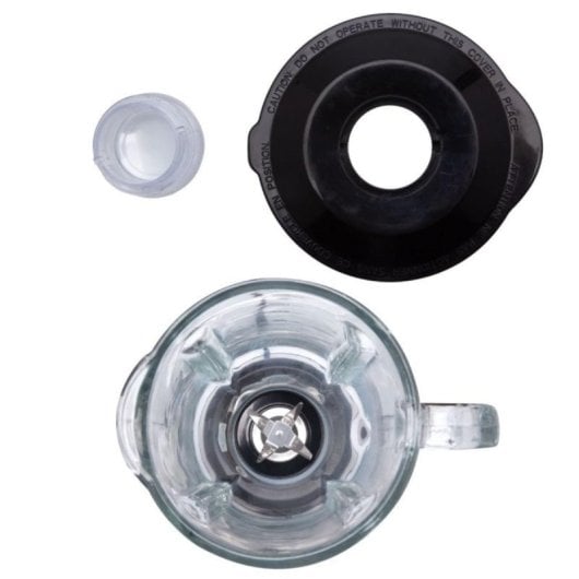 Batidora de vaso Sogo SS-5565 Acero Inoxidable 500W 1,5L Jarra de Cristal Rojo Pulse Picahielos