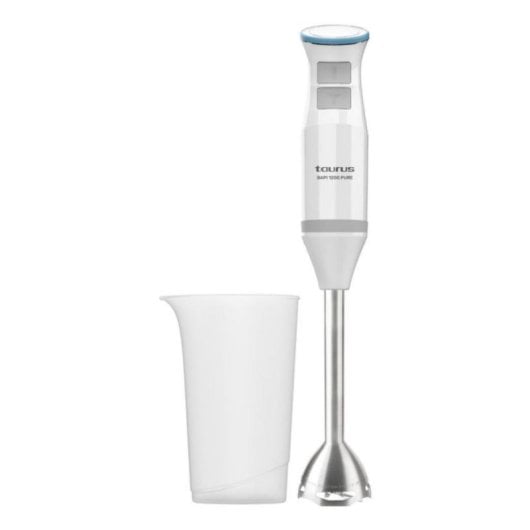 Batidora de mano Taurus BAPI 1200 Pure 1200W 20 Velocidades Acero Inox Vaso 700ml Turbo