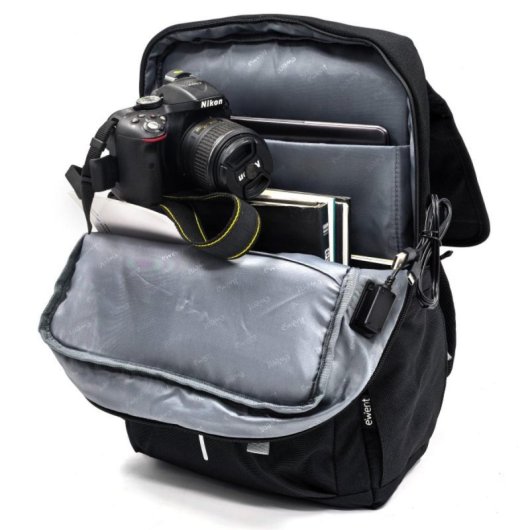 Mochila VINTAGE Unisex 27 L Oxford 900D rPET USB Anschluss TSA Schloss Mochila VINTAGE Unisex 27 L Oxford 900D rPET USB Anschluss TSA Schloss