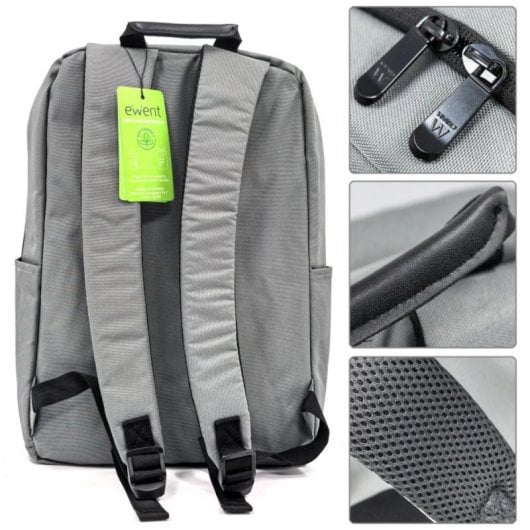 Mochila URBAN BUSINESS Universal EW2538 25L Grau Leicht & Wasserdicht 16,1" Laptop