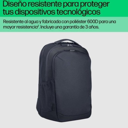 HP Everyday Rucksack für Laptops 16" Grau 570g Polyester Wasserdicht Universell