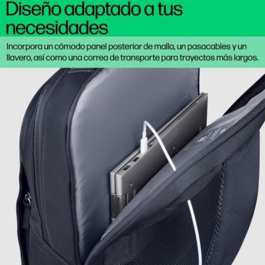 HP Everyday Rucksack für Laptops 16" Grau 570g Polyester Wasserdicht Universell