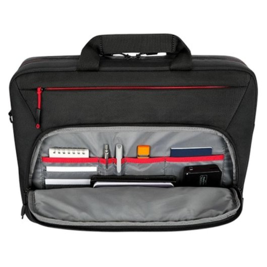 Maletín Toploader Lenovo 4X41A30365 15.6" PET Reciclado Negro Asa y Correa Extraíble