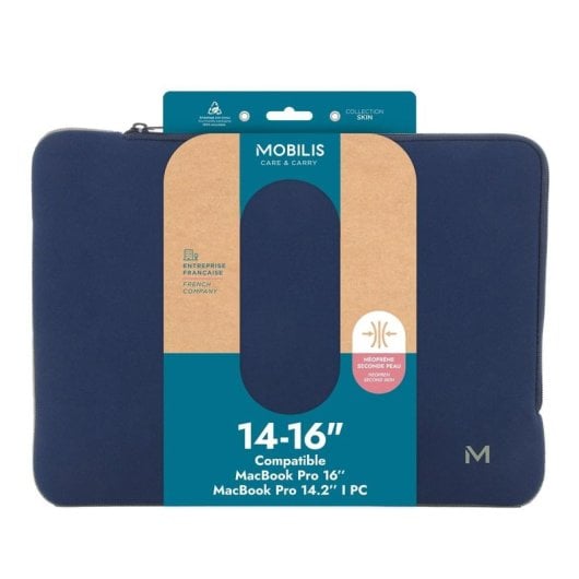 Funda Mobilis 049022 Neopren Schutzhülle 40,6 cm Grau Marine